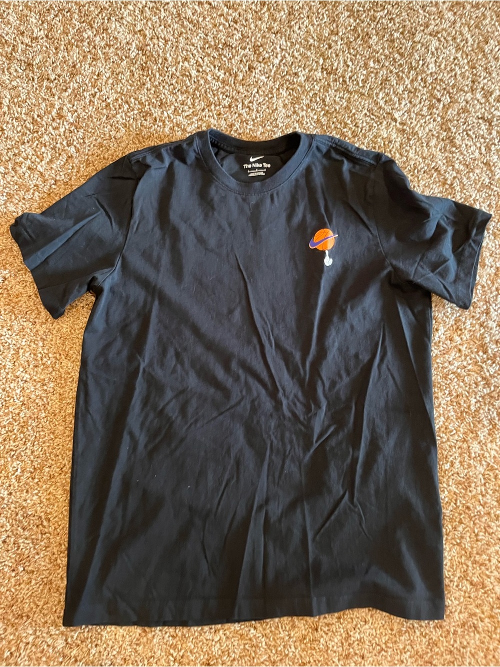 Nike Black Short-Sleeve Tee with Looney Tunes